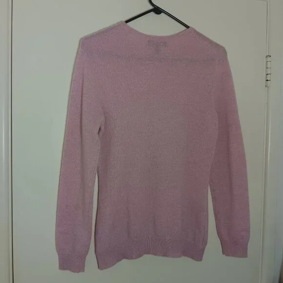 cashemere charter club crewneck pink medium - Picture 2 of 6